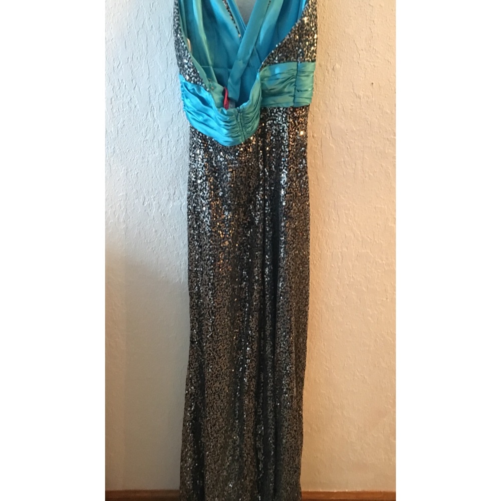 Sequin Prom/Pageant Dress - Picture 3 of 7